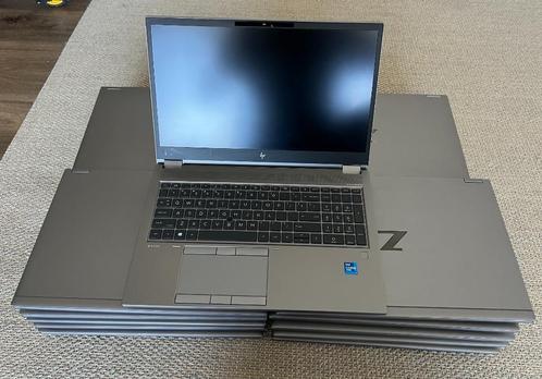 HP Zbook Fury G7 G8 Cad-computer 20 stuks, Computers en Software, Windows Laptops, Refurbished, 15 inch, SSD, 4 Ghz of meer, 32 GB