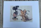 Disney prent Pluto’s purchase 1948 zie foto’s, Antiek en Kunst, Ophalen of Verzenden
