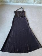 Elegante Galajurk - merk Valérie, Ophalen of Verzenden, Zo goed als nieuw, Maat 42/44 (L), Bruin