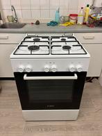 Bosch Gasfornuis - Elektrische Oven - HeteLucht - Grill, Ophalen, Minder dan 85 cm, 4 kookzones, Zo goed als nieuw