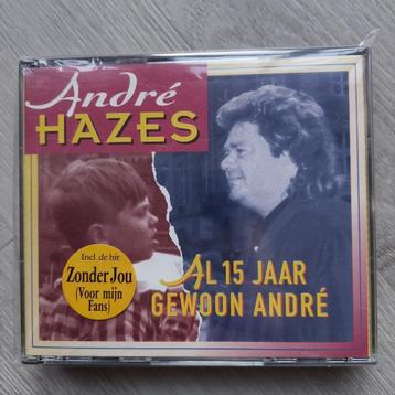 2CD / André Hazes / Al 15 Jaar Gewoon André, Nieuwstaat beschikbaar voor biedingen