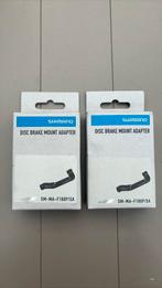 Shimano SM-MA-F180P/SA disc brake mount adapters, Fietsen en Brommers, Fietsonderdelen, Ophalen of Verzenden, Zo goed als nieuw