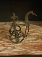 Griekse strijdwagen, Ophalen