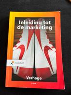 Inleiding tot de marketing - Verhage, Ophalen of Verzenden, Zo goed als nieuw