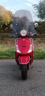 Nette rode sym fiddle 2 45km uit 2019, Fietsen en Brommers, Scooters | SYM, Ophalen, Maximaal 45 km/u, 49 cc, Zo goed als nieuw