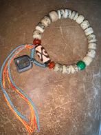 Tibet armband mala yak bone bot, dzi kraal en reisaltaartje, Sieraden, Tassen en Uiterlijk, Ophalen of Verzenden, Zo goed als nieuw