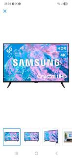 Samsung 50" Crystal UHD 4K Smart TV (2024) - zelden gebruikt, LED, 50 Hz, Nieuw, Ophalen of Verzenden