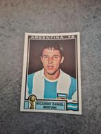Panini sticker WK 78 Argentina. Speler Bertoni Argentinië., Hobby en Vrije tijd, Stickers en Plaatjes, Verzenden, Zo goed als nieuw