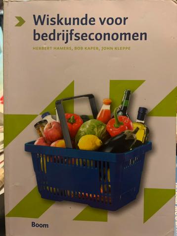 Wiskunde voor Bedrijfseconomen beschikbaar voor biedingen