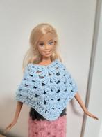 Barbie kleertjes poncho (verschillende kleuren), Nieuw, Verzenden, Barbie