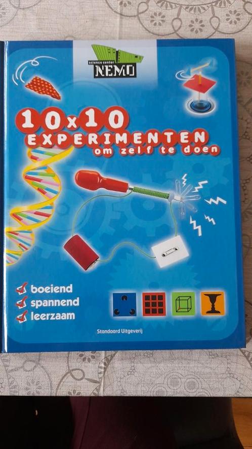 K. Knighton - Nemo 10x10 experimenten, Boeken, Kinderboeken | Jeugd | onder 10 jaar, Zo goed als nieuw, Non-fictie, Ophalen of Verzenden