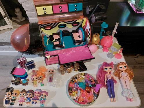 Grote verzameling L.O.L. Surprise met vliegtuig, Kinderen en Baby's, Speelgoed | Poppen, Gebruikt, Overige typen, Ophalen of Verzenden