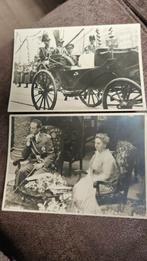 2 x kaart 1938 bezoek koning Leopold van België, Verzamelen, Ophalen of Verzenden, Zo goed als nieuw, Kaart, Foto of Prent