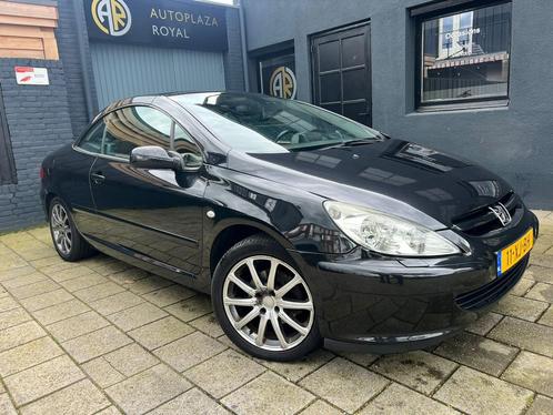 Peugeot 307 2.0 16V CC 2004 Zwart, Auto's, Peugeot, Bedrijf, Te koop, ABS, Adaptive Cruise Control, Airbags, Airconditioning, Bluetooth