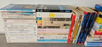 35x Franse literatuur Flaubert, Hugo, Gide, Safan, etc. beschikbaar voor biedingen