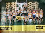Poster wielrennen Kwantum Decosol 1985, Verzenden, Zo goed als nieuw, Sport
