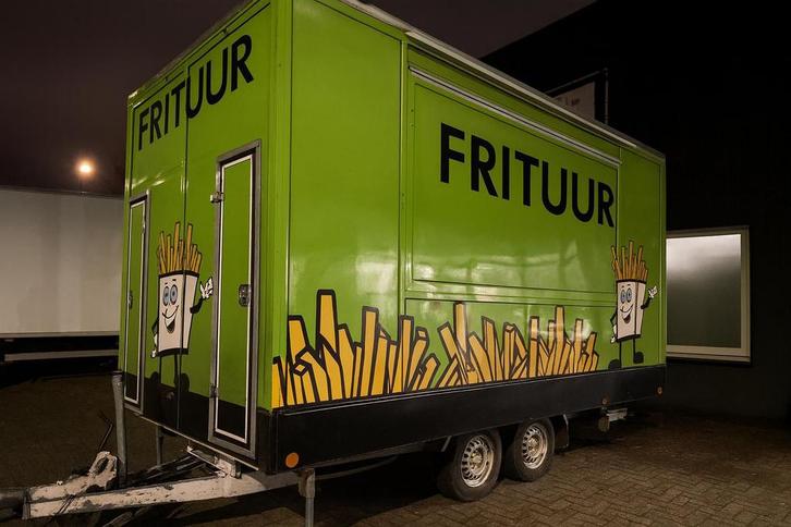 Frietwagen - frietkar - foodtruck, Zakelijke goederen, Horeca | Keukenapparatuur, Nieuw zonder verpakking, Ophalen