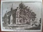 93 / hof Ter Wey bij Utrecht Kopergravure, Ophalen of Verzenden