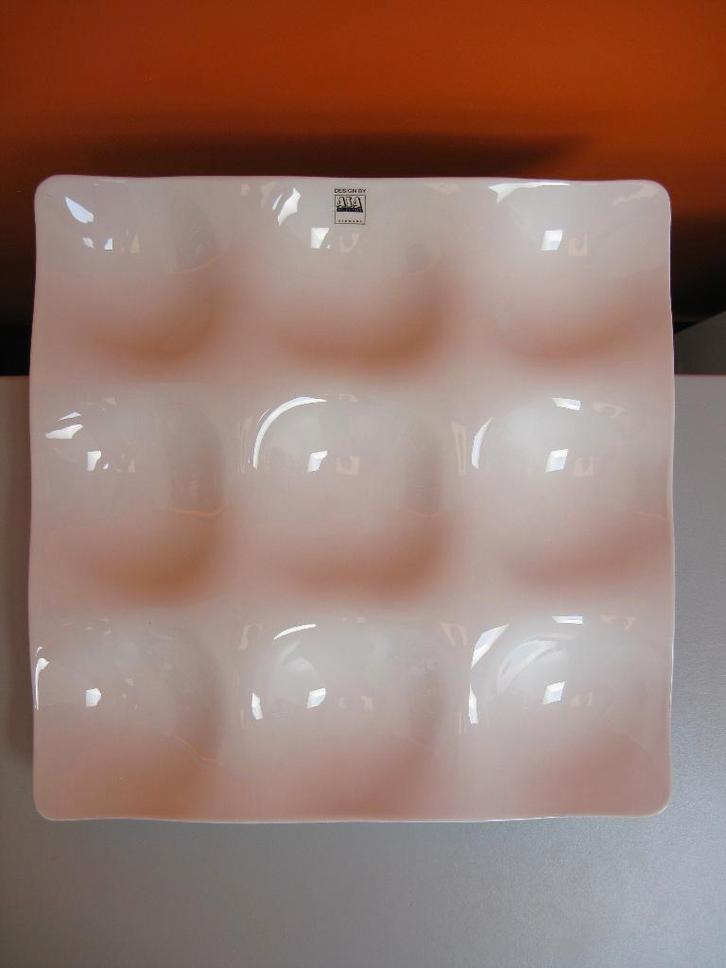 witte keramiek design serveerschaal ASA selection Germany, Huis en Inrichting, Woonaccessoires | Schalen en Manden, Zo goed als nieuw