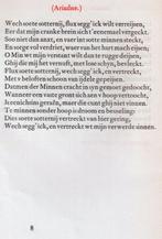Sonnetten van P.C. Hooft (1923), Antiek en Kunst, Ophalen of Verzenden