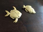 2 Reversspelden/ broche in vis vorm., Ophalen of Verzenden, Zo goed als nieuw, Dier of Natuur