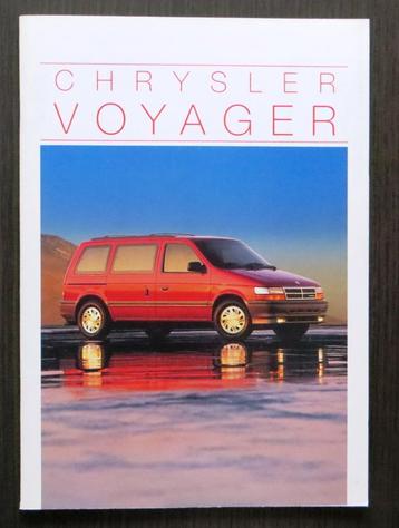 Uitgebreide folder Chrysler Voyager - 1994 beschikbaar voor biedingen