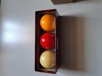 Aramith biljartballen carambool, Ophalen of Verzenden, Gebruikt, Keu of Ballen
