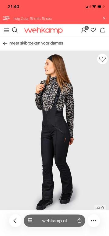 Brunotti Avalanche Dames Skipak Salopette (NIEUW) - Zwart XS beschikbaar voor biedingen