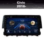 Honda Civic 2016 radio navigatie android 9 wifi dab+ carkit, Auto diversen, Autoradio's, Ophalen of Verzenden