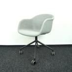 Muuto Fiber Vergaderstoelen | Blauw/Groen Gemêleerd, Gebruikt, Blauw, Ophalen of Verzenden, Metaal