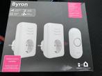 Twinpack wireless deurbel Byron nieuw, Nieuw, Draadloos, Ophalen of Verzenden