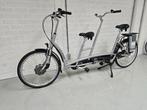 Elektrische Van Raam Twinny tandem Silent motor 1jr garantie, Fietsen en Brommers, Fietsen | Tandems, Verzenden, Zo goed als nieuw