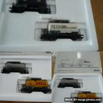 6 St. Märklin ketelwagens in OVP "Pieter Bon", "Bün", "Shell, Hobby en Vrije tijd, Modeltreinen | H0, Wisselstroom, Gebruikt, Wagon