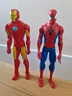 Iron Man & Spider-Man Poppen - 25 cm, Kinderen en Baby's, Speelgoed | Actiefiguren, Ophalen of Verzenden, Gebruikt