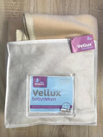 Vellux baby-peuterdeken duodeken 100 x 135 roomwit