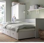 IKEA Hemnes bedbank/uitschuifbed 200x90 met matras, Huis en Inrichting, Slaapkamer | Bedden, Ophalen, Verstelbaar, 90 cm, Eenpersoons