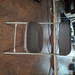 klapstoel 40 x bruin, Huis en Inrichting, Stoelen, Ophalen, Kunststof, Gebruikt, Bruin