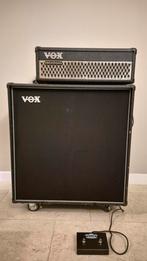 Gitaarversterker: VOX AD100VTH Top + V412BK Cabinet + pedal, Muziek en Instrumenten, Ophalen, Gebruikt, Gitaar, 100 watt of meer