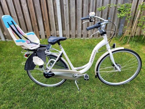 Avancer Malibu Moederfiets D53 met gratis achterzitje!, Fietsen en Brommers, Fietsen | Dames | Moederfietsen, Zo goed als nieuw