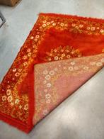 tafelkleed   rood, Ophalen of Verzenden, Gebruikt, Rechthoek, Binnen