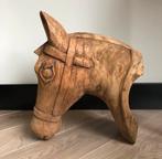 Massief Houten Paard - Decoratief, Ophalen of Verzenden, Nieuw