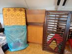 Kinderbedje/ledikantje, Huis en Inrichting, Ophalen, Gebruikt, Bruin, 190 cm of minder