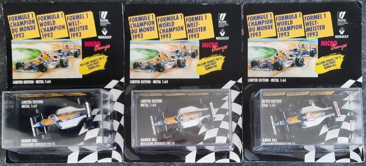 Damon Hill Williams Renault FW15 formula 1 world champion 93, Hobby en Vrije tijd, Modelauto's | Overige schalen, Zo goed als nieuw