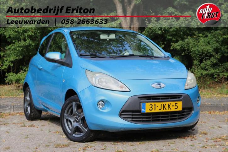 Ford Ka 1.2 69pk Titanium | NL-auto | Airco | Elek. ramen |, Auto's, Ford, Bedrijf, Te koop, Ka, ABS, Airbags, Airconditioning