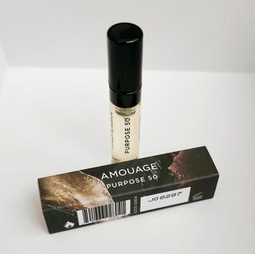 NU €15 ‼️ Amouage Purpose 50 parfum niche sample beschikbaar voor biedingen