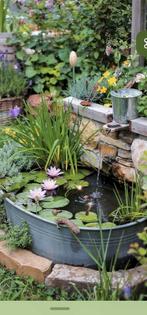 Grote Franse zinken teil, Antiek en Kunst, Curiosa en Brocante, Ophalen