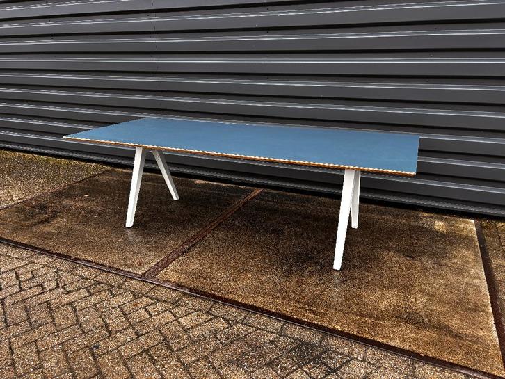 Spoinq Jane eettafel 250x100cm, Huis en Inrichting, Tafels | Eettafels, Gebruikt, 50 tot 100 cm, 200 cm of meer, Vijf personen of meer