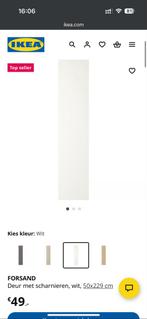 Ikea Pax Forsand deuren 4 stuks wit met knopjes, Ophalen, Zo goed als nieuw, 50 tot 75 cm