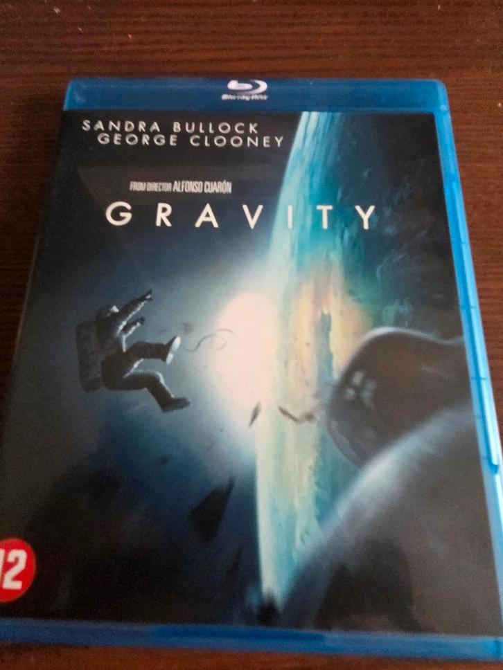 Gravity (Blu-ray), Cd's en Dvd's, Blu-ray, Zo goed als nieuw, Science Fiction en Fantasy, Ophalen of Verzenden