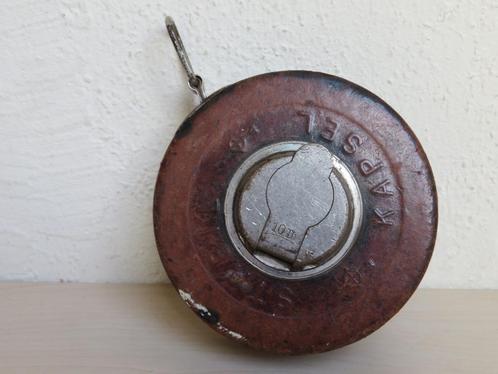 Vintage KAPSEL STABIL rolmaat, 10 meter. Vooroorlogs, Antiek en Kunst, Antiek | Gereedschap en Instrumenten, Ophalen of Verzenden